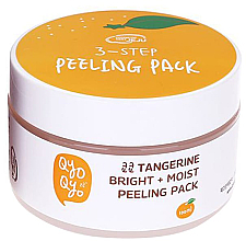 Парфумерія, косметика Мандариновий скраб-пілінг - Qyo Qyo Tangerine Bright+Moist Peeling Pack