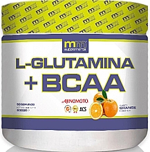 Парфумерія, косметика Харчова добавка "L-глютамін + BCAA", апельсин - MM Supplements L-Glutamine + BCAA