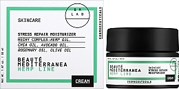 Крем для обличчя "Суперзелений зволожувальний" - Beaute Mediterranea Hemp Line Cream Super Green Moisturizer — фото N2