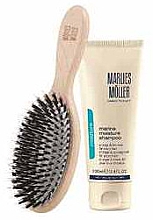 Духи, Парфюмерия, косметика Набор по уходу за волосами - Marlies Moller Marine Moisture (sh/100ml + brush)