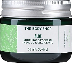 Духи, Парфюмерия, косметика Дневной успокаивающий крем для лица "Алоэ" - The Body Shop Aloe Soothing Day Cream