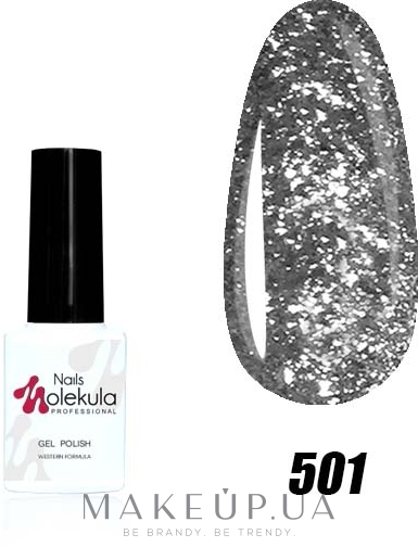Гель-лак для нігтів, міні - Nails Molekula Diamond Gel — фото 501