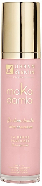 Міст парфумований для волосся "Rose Vanillee" - Urban Keratin Makadamia Mist — фото N1