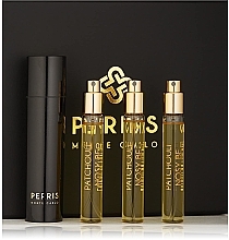 Духи, Парфюмерия, косметика Perris Monte Carlo Patchouli Nosy Be - Набор (perfume/4x7,5ml + perfume case)