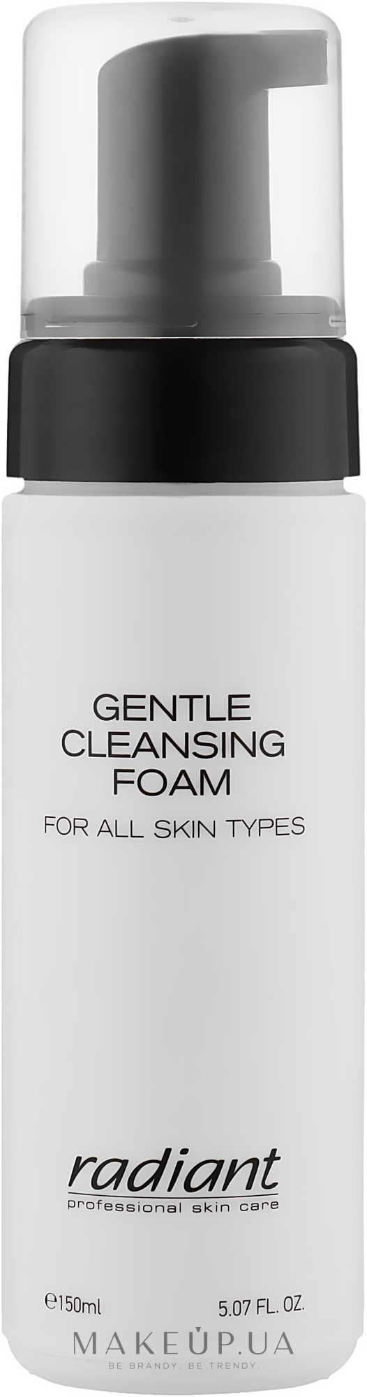 Нежная пенка для умывания - Radiant Gentle Cleansing Foam — фото 150ml