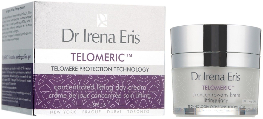 УЦЕНКА Концентрированный дневной крем-лифтинг - Dr Irena Eris Telomeric Concentrated Lifting Day Cream SPF 15*