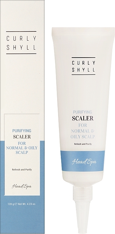 Очищаючий пілінг для жирної шкіри голови - Curly Shyll Purifuing Scaler for Normal and Oily Scalps — фото N2