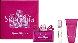 Духи, Парфюмерия, косметика Salvatore Ferragamo Signorina Ribelle - Набор (edp/100ml + edp/10ml + b/lot/50ml)