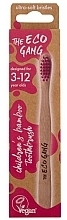 Зубная щетка для детей, 3-12 лет, мягкая, красная - Xpel Marketing Ltd The Eco Gang Toothbrush — фото N1