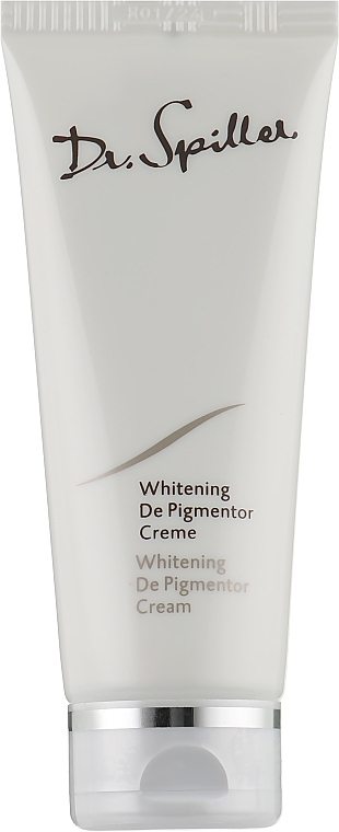 Освітлювальний депігментувальний крем  - Dr. Spiller Whitening De Pigmentor Cream (міні) — фото N1