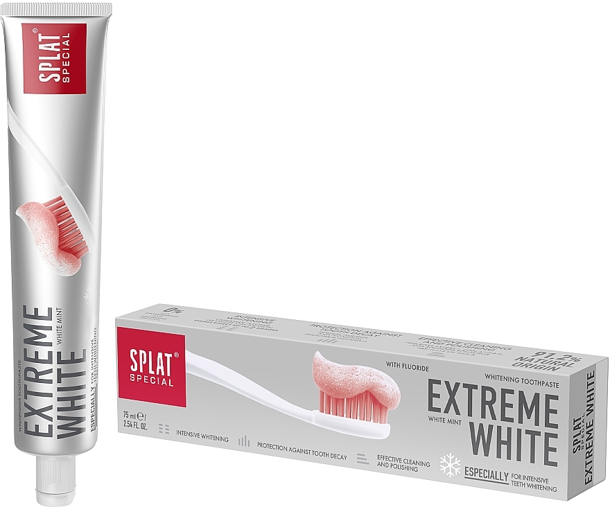 Зубная паста "EXTREME WHITE" - SPLAT Special  — фото N1
