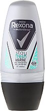 Парфумерія, косметика Дезодорант-ролик - Rexona Stay Fresh Marine Deodorant Roll-On