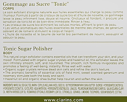 Скраб для тіла - Clarins Aroma Body Tonic Sugar Polisher — фото N3