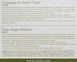 Скраб для тела - Clarins Aroma Body Tonic Sugar Polisher — фото N3