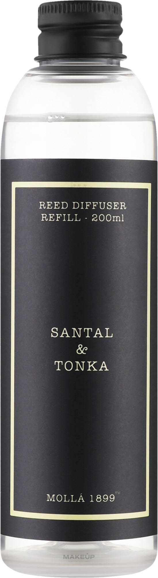 Наповнювач для аромадифузора - Cereria Molla Santal & Tonka — фото 200ml
