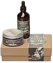 Парфумерія, косметика Набір - Apothecary 87 Shave Kit (sh/cream/50ml + sh/oil/50ml)