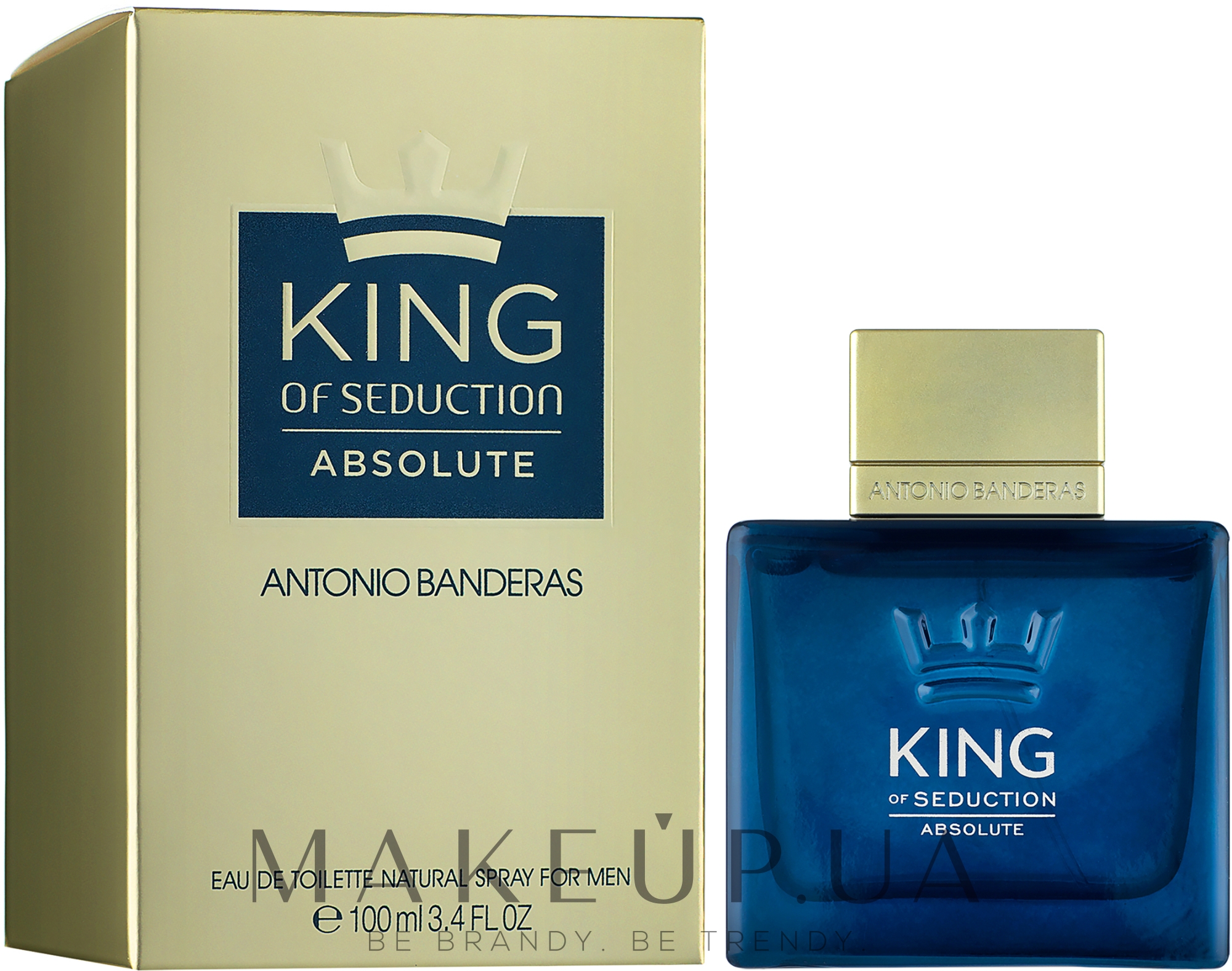 Antonio Banderas King of Seduction Absolute - Туалетна вода — фото 100ml