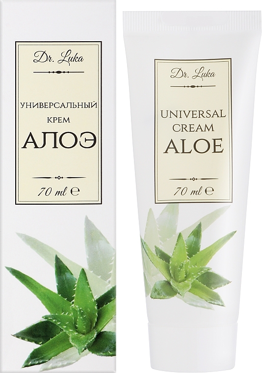 УЦЕНКА Универсальный крем с алоэ - Dr.Luka Universal Cream Aloe * — фото N2