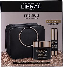 Духи, Парфюмерия, косметика Набор - Lierac Premium (eye/cr/15ml + cr/50ml + bag)