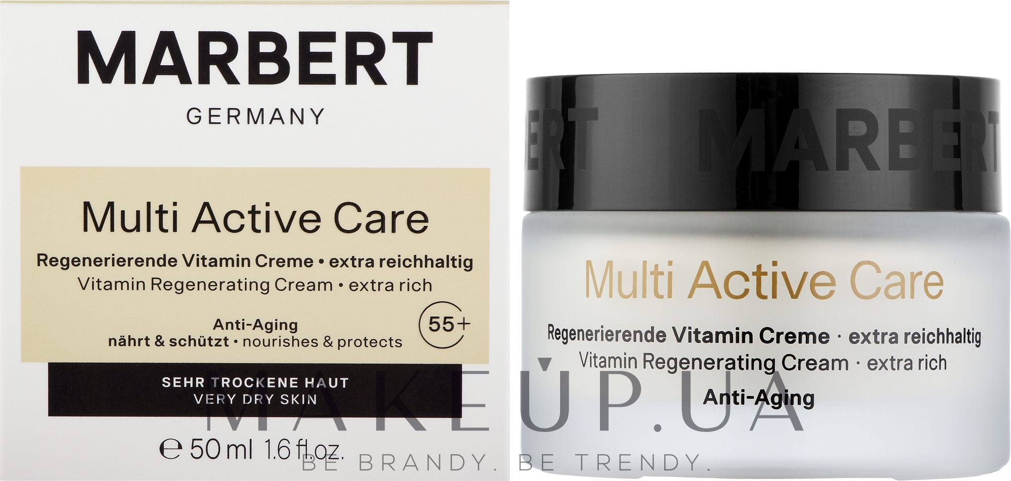 Відновлювальний вітамінний крем для обличчя - Marbert Multi Active Care Vitamin Regenerating Cream Extra Rich — фото 50ml