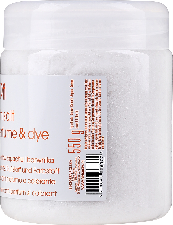Соль аргановая для спа-процедур - BingoSpa Argan Salt Bath — фото N2
