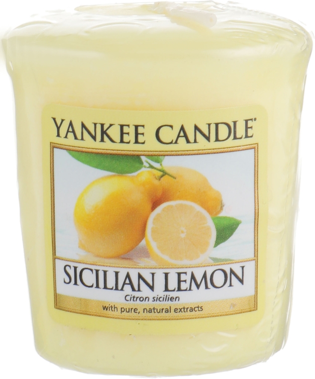 Ароматична свічка "Сицілійський лимон" - Yankee Candle Sicilian Lemon — фото N1