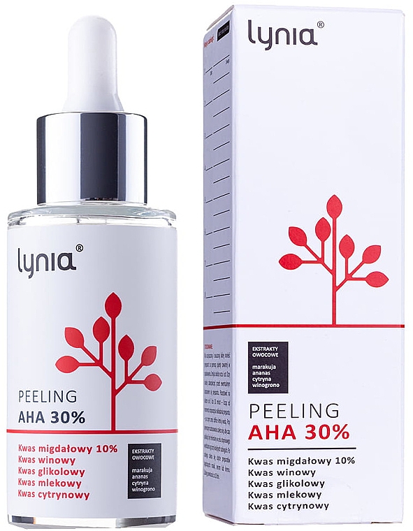 Пілінг з кислотою AHA 30% - Lynia Peeling AHA 30% — фото N1