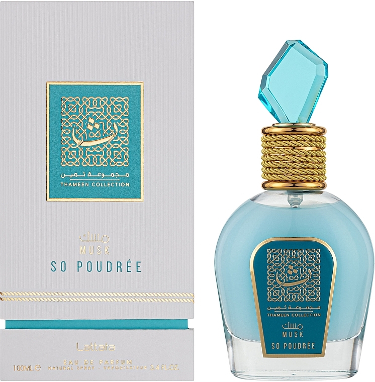 Lattafa Perfumes Thameen Collection Musk So Poudree - Парфюмированная вода — фото N2