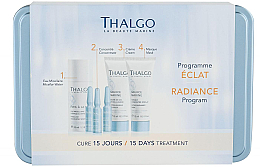 Парфумерія, косметика Набір - Thalgo Source Marine Eclat Radiance (micel/water/35ml + conc/3x1.2ml + cr/15ml + mask/15ml)