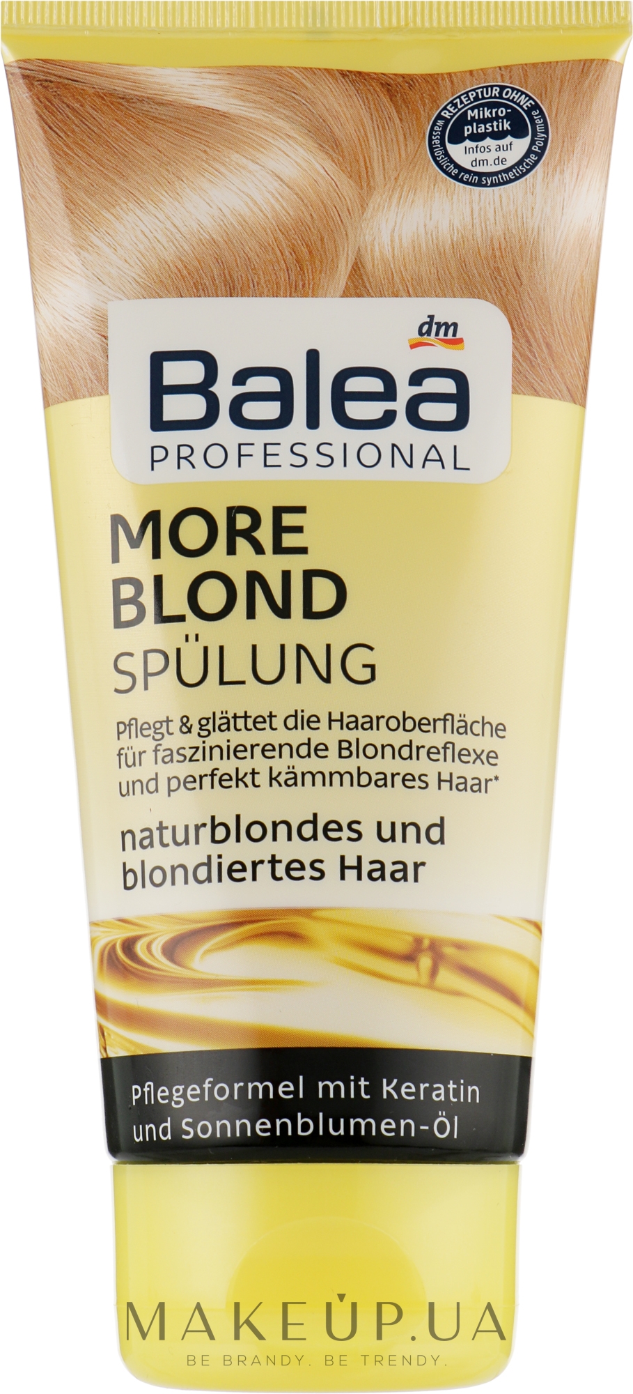 Кондиционер для волос "Больше блонда" - Balea Professional More Blond Conditioner — фото 200ml