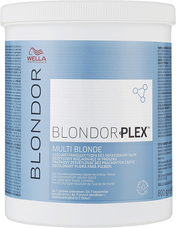 Знебарвлювальна пудра - Wella Professionals BlondorPlex Multi Blonde Lightener — фото N2