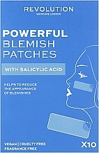 Парфумерія, косметика Патчі проти висипу - Revolution Skincare Powerful Salicylic Acid Blemish Patches