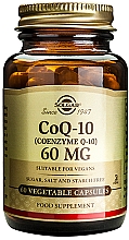 Харчова добавка "Коензим Q-10", 60 мг - Solgar CoQ-10 Coenzyme Q-10 60 mg — фото N2