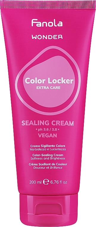 Крем для волос - Fanola Wonder Color Locker Sealing Cream — фото N1
