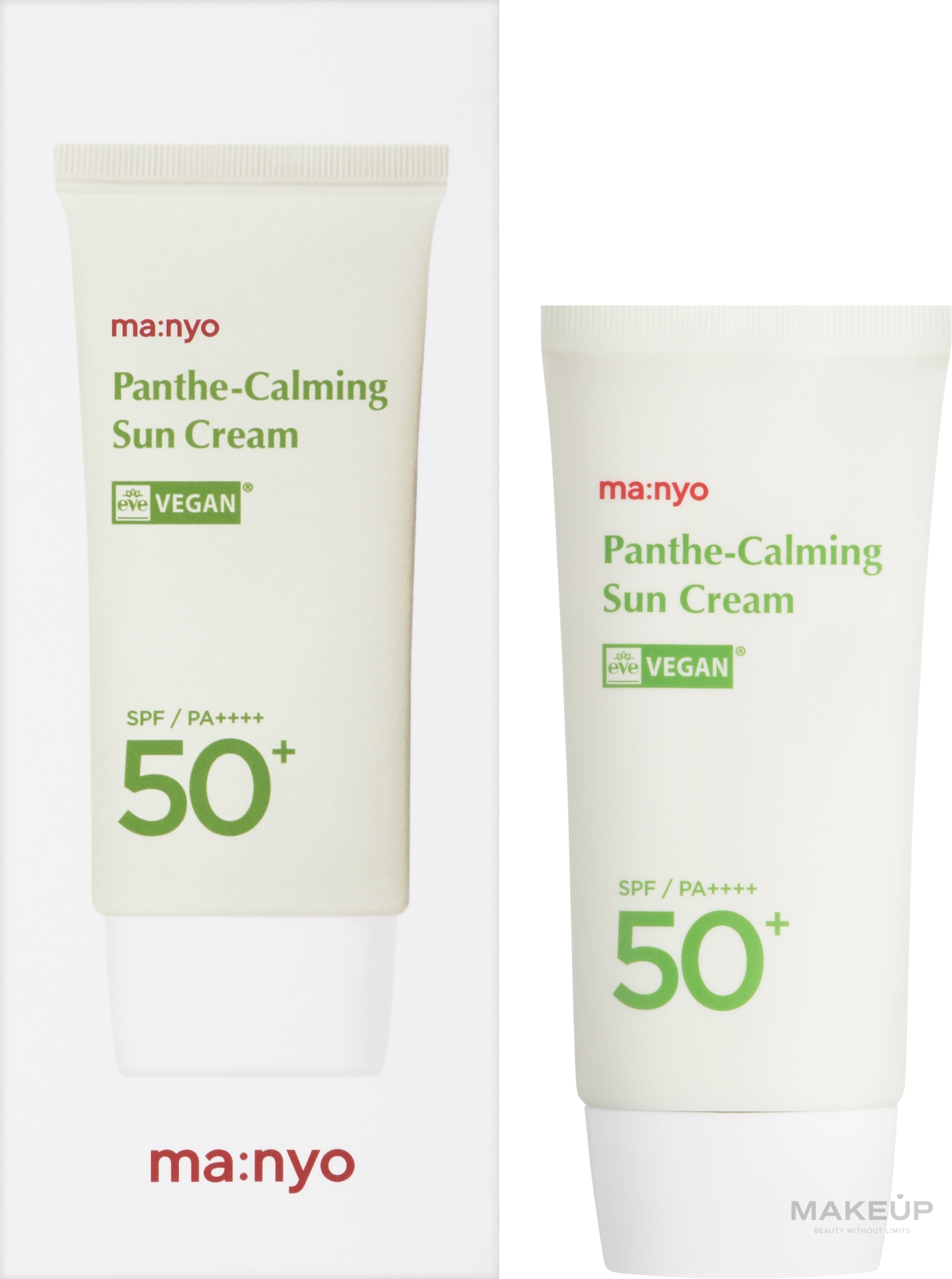 УЦЕНКА Солнцезащитный крем с пантенолом - Manyo Panthe-Calming Sun Cream SPF 50+ PA++++ * — фото 50ml