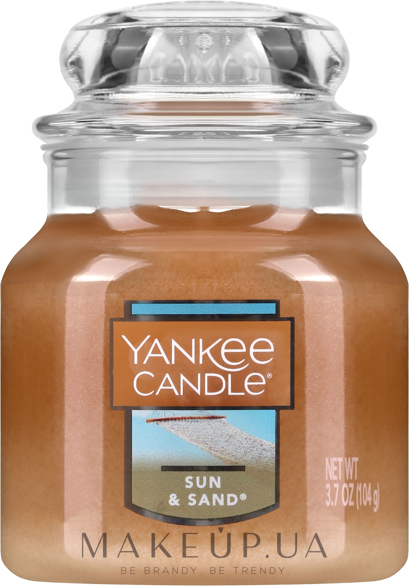 Ароматическая свеча в банке "Солнце и песок" - Yankee Candle Sun & Sand — фото 104g