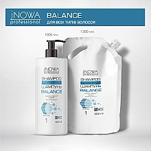 Шампунь для всех типов волос, с дозатором - JNOWA Professional 1 Balance Shampoo — фото N4