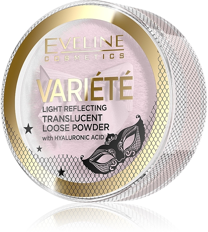 Полупрозрачная светоотражающая пудра - Eveline Cosmetics Variete Light Reflecting Translucent Loose Powder