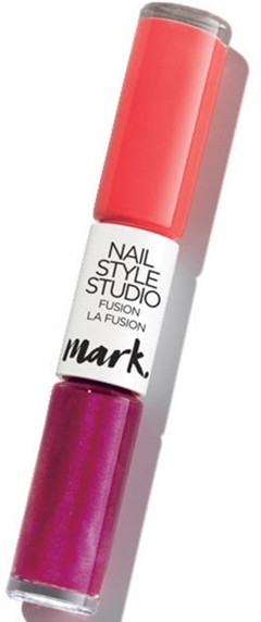 Двусторонний лак для ногтей "Дизайн-студия. Миксология" - Avon Mark Nail Style Studio — фото N1