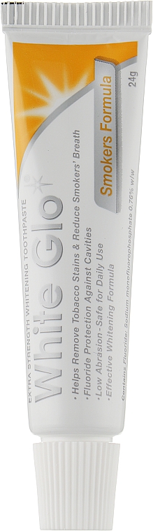 Відбілювальна зубна паста для курців - White Glo Smokers Formula — фото N2