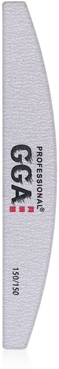 Пилка для ногтей полумесяц 150/150 - GGA Professional