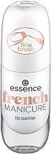 Духи, Парфюмерия, косметика Лак с тонкой кисточкой для французского маникюра - Essence Holo Bomb Effect Nail Lacquer