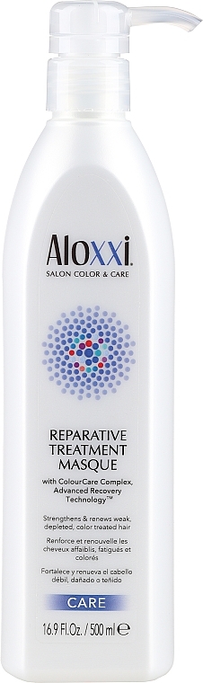 Восстанавливающая маска для волос - Aloxxi Reparative Treatment Masque — фото N3