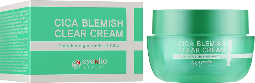 Заспокійливий крем з центелою - Eyenlip Cica Blemish Clear Cream — фото N2