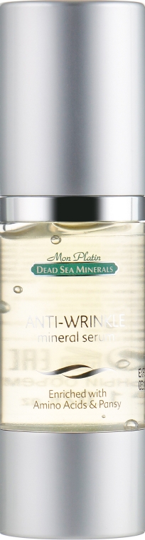 Сыворотка от морщин с минералами Мертвого моря - Mon Platin DSM Anti-Wrikle Mineral Serum — фото N2