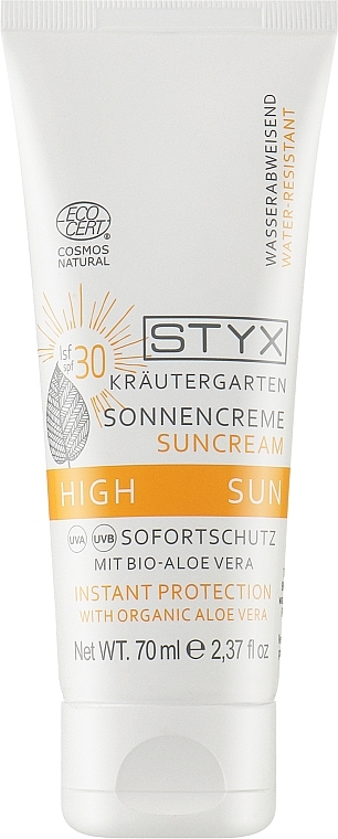 Сонцезахисний крем для обличчя - Styx Naturcosmetic Sun Cream SPF 30