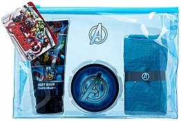 Духи, Парфюмерия, косметика Набор - Marvel Avengers (hair/gel/75ml + sh/gel/75ml + towel + bag)