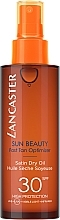 Масло для загара - Lancaster Sun Beauty Satin Sheen Oil — фото N1