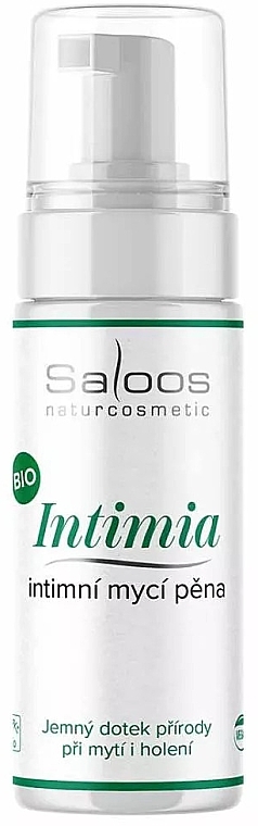 Очищувальна пінка для інтимної гігієни - Saloos Bio Intimia Hygiene Foam — фото N1