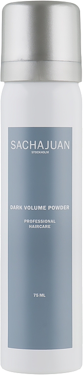 Сухой шампунь для темных волос - Sachajuan Dark Volume Powder Hair Spray — фото N1